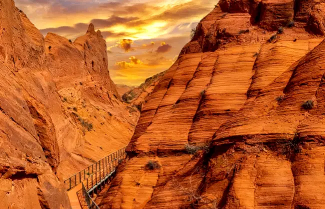 Wave Valley Red Cliff Danxia