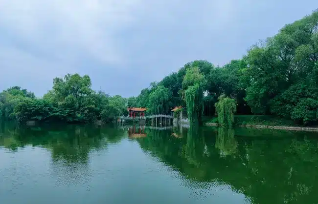 East Lake in Fengxiang County
