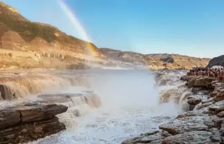 Xian tours to Hukou Waterfall