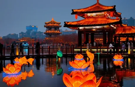 Xian Tang Paradise in Spring Festival
