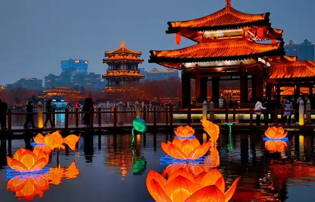 Xian Tang Paradise in Spring Festival - China Xian Tour: Private & Tailor-Made China Tours Xian Tang Paradise in Spring Festival