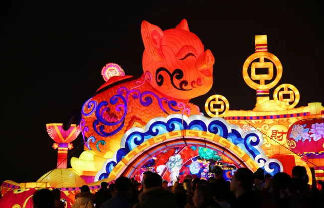Xian City Wall Spring Festival Lantern Exhibition