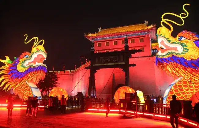 Xian City Wall Spring Festival