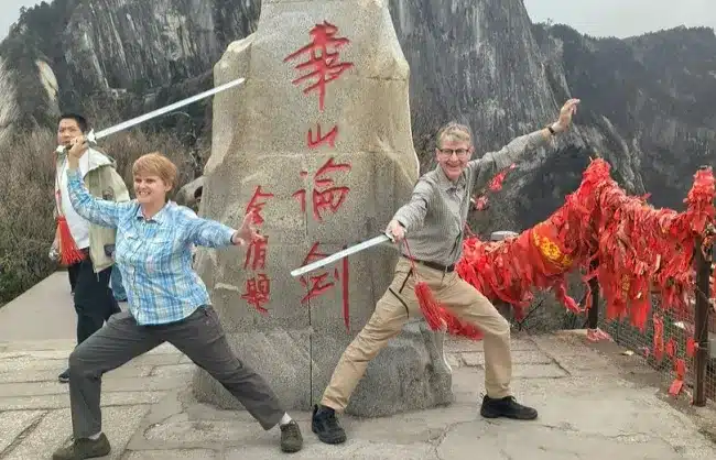 One-Day Mt. Huashan Exploration Tour by High-speed Train from Xiāan