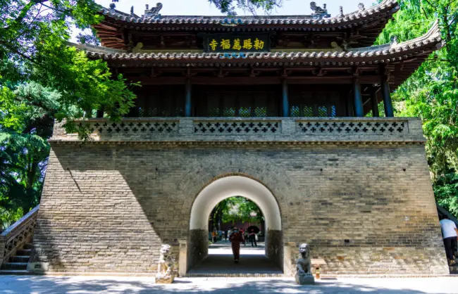 jianfu-temple | China Xian Tour: Private & Tailor-Made China Tours Jianfu Temple Xi'an ancient building