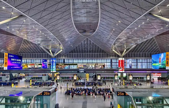 xian-north-railway-station-interior-view | China Xian Tour: Private & Tailor-Made China Tours Xi’an North Railway Station interior view