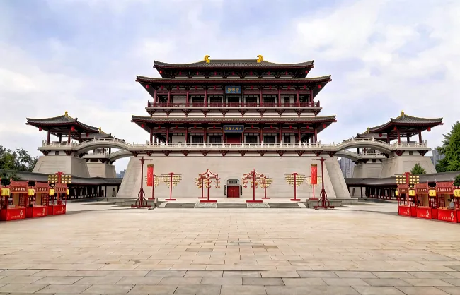 ziyun tower of tang paradise | China Xian Tour: Private & Tailor-Made China Tours Ziyun Tower of Tang Paradise in Xian