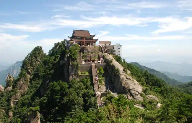Jiuhuashan Mountain