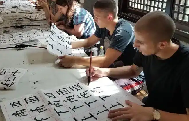 Chinese-Calligraphy-Class - China Xian Tour: Private & Tailor-Made China Tours Chinese Calligraphy Class