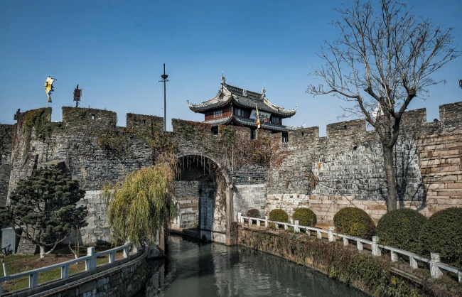 Pan Gate’s ancient water-and-land defenses in Suzhou