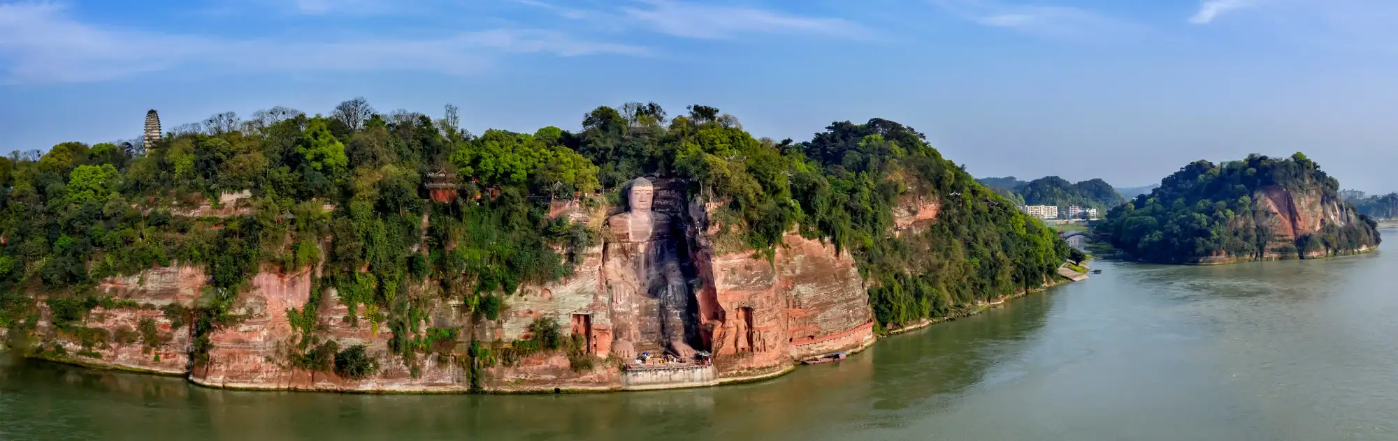 Leshan Giant Buddha head