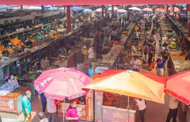 Panjiayuan Antique Market Stalls