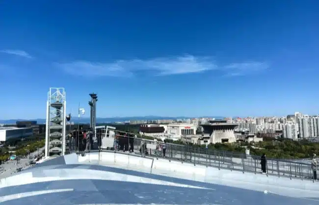 birds nest sky corridor - China Xian Tour: Private & Tailor-Made China Tours Bird's Nest Skywalk