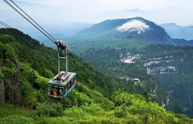 Mt. Emei cable car