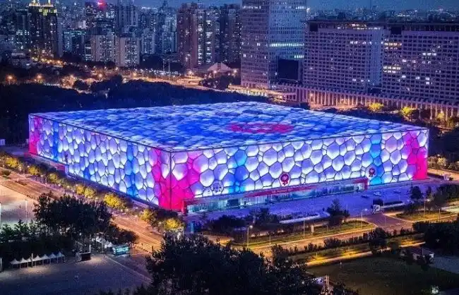 Water Cube (National Aquatics Center) – A Blue Dreamlike Olympic Landmark