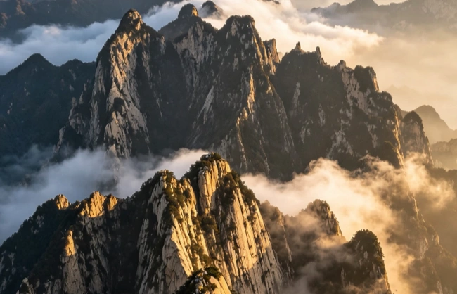 see-sunrise-view-on-huashan-mountain | China Xian Tour: Private & Tailor-Made China Tours see-sunrise-view-on-huashan-mountain