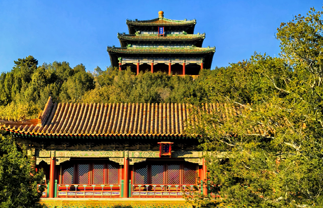 wanchun-pavilian-on-the-top-of-the-hill | China Xian Tour: Private & Tailor-Made China Tours wanchun-pavilian-on-the-top-of-the-hill