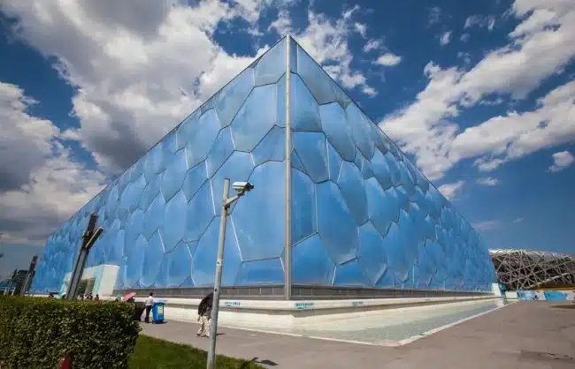 water cube - China Xian Tour: Private & Tailor-Made China Tours Water Cube in Beijing during the day