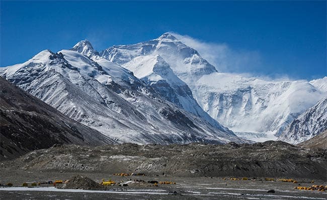 View from Everest Base Camp