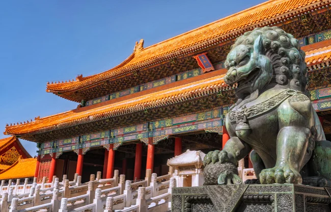 stone-lion-outside-the-palace | China Xian Tour: Private & Tailor-Made China Tours stone-lion-outside-the-palace