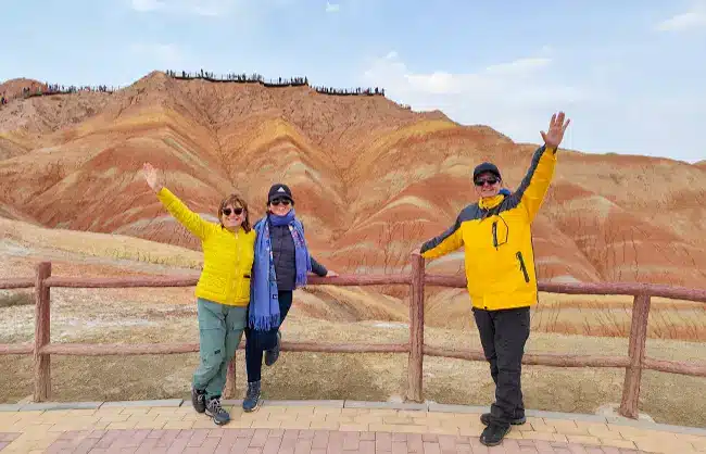 Zhangye Rainbow Mountains Tour
