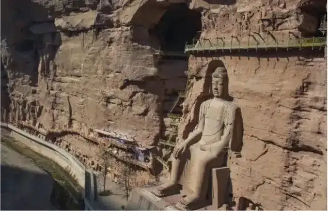 Bingling Grottoes in Zhangye