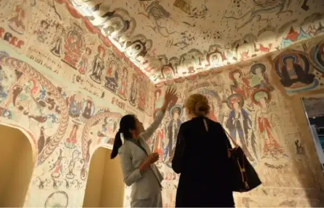 Murals in Dunhuang Mogao Grottoes