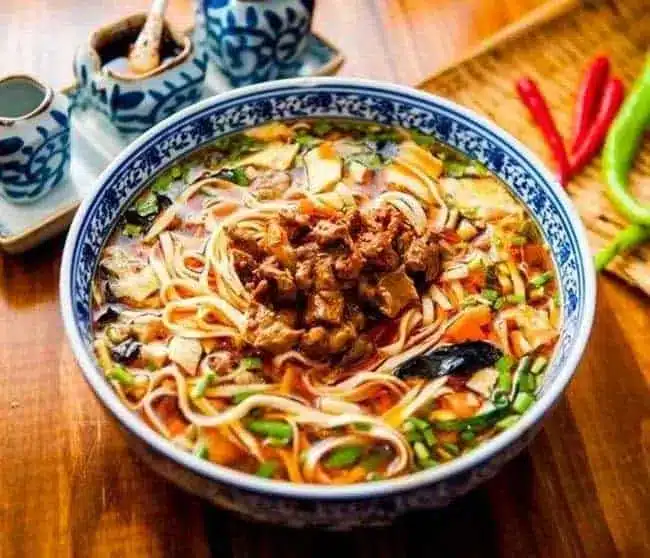 Qishan Noodles with Pork