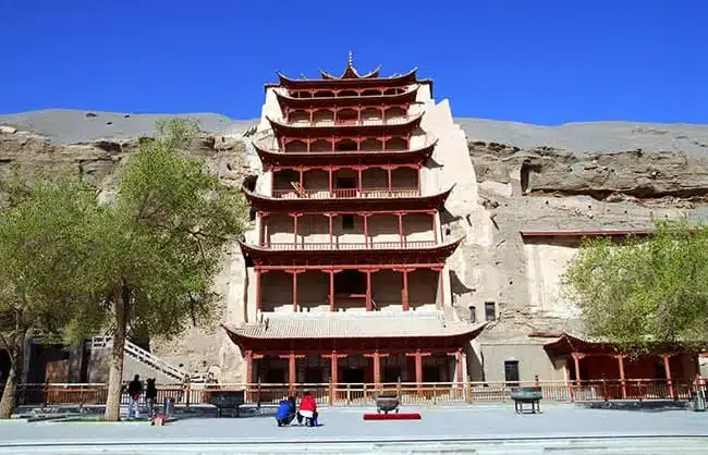 Mogao-Grottoes-in-Dunhuang - China Xian Tour: Private & Tailor-Made China Tours Mogao Grottoes in Dunhuang