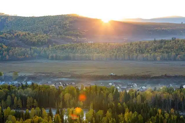 Sunrise at Hemu Village