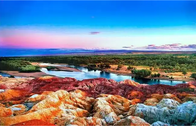 Xinjiang Five-colored Beach