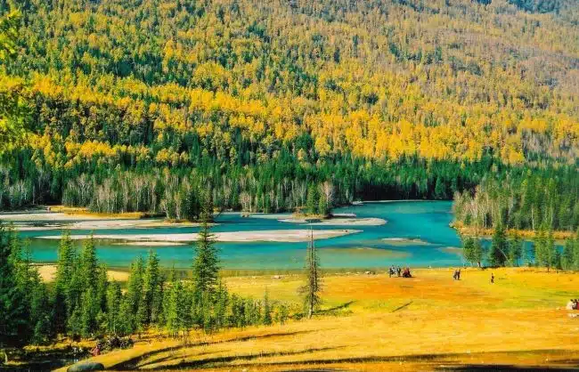 Xinjiang Kanas Lake