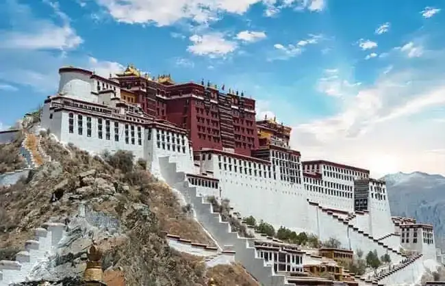 Potala Palace in Lhasa, Tibet