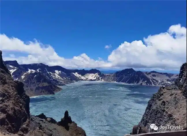 Heavenly Lake in Mount Changbai