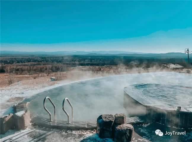 Hot Spring in Changbai Mountain