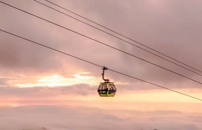 The cable car of Fanjing Mountain - China Xian Tour: Private & Tailor-Made China Tours The Cable Car of Fanjing Mountain
