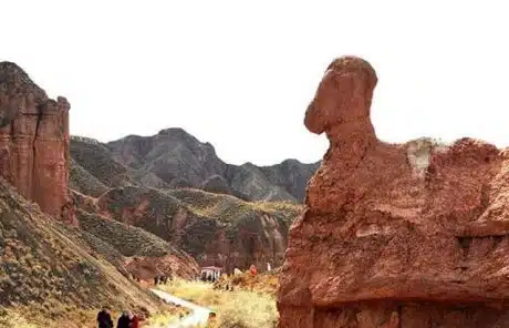 Binggou Danxia Scenic Area