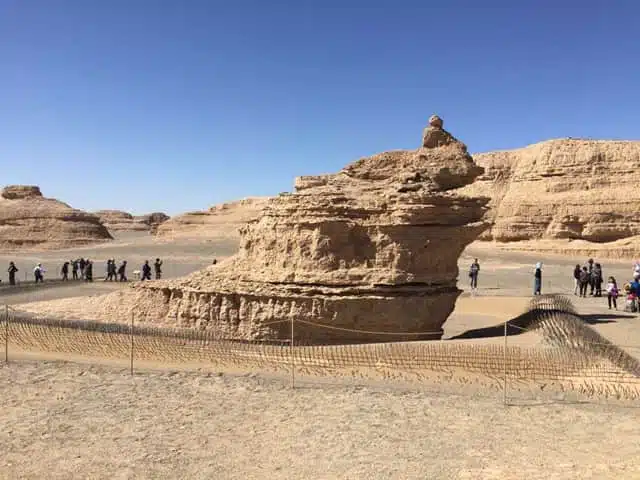 Yardang Landform in Dunhuang