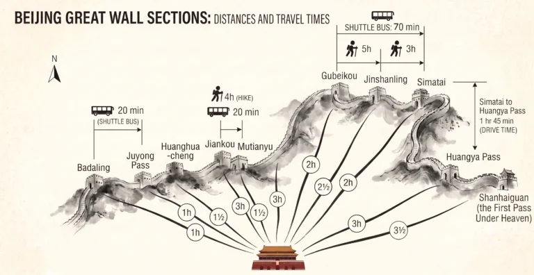 beijing-great-wall-sections | China Xian Tour: Private & Tailor-Made China Tours beijing-great-wall-sections