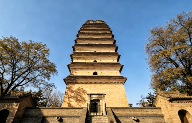 small-wild-goose-pagoda-in-xian | China Xian Tour: Private & Tailor-Made China Tours Small Wild Goose Pagoda in Xian in January