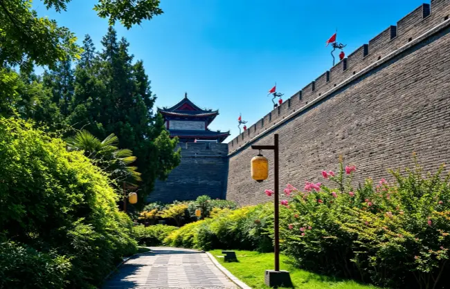 xian-city-wall-in-july | China Xian Tour: Private & Tailor-Made China Tours Xi'an City Wall in July