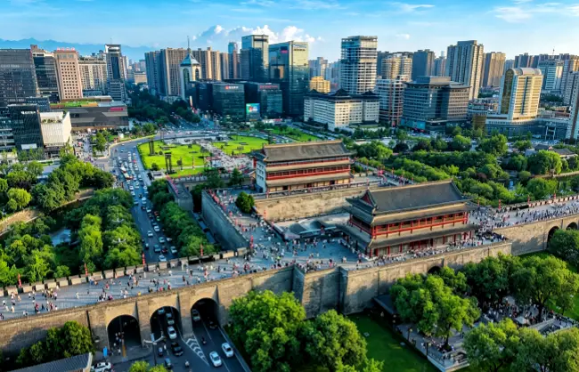 xian-in-august | China Xian Tour: Private & Tailor-Made China Tours Xi'an City Wall in August