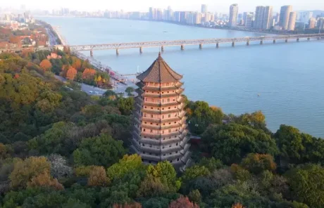 hangzhou-six-harmonies-pagoda - China Xian Tour: Private & Tailor-Made China Tours Hangzhou Six Harmonies Pagoda