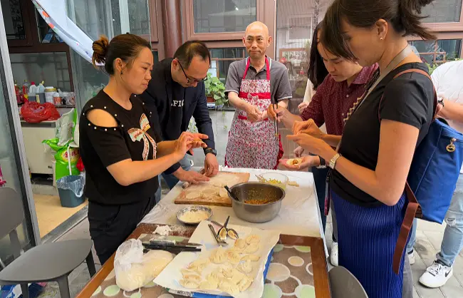 Beijing Hutong Siheyuan Dumpling Making