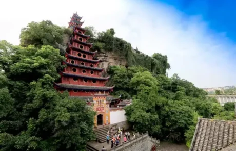 Shibaozhai on Yangtze River