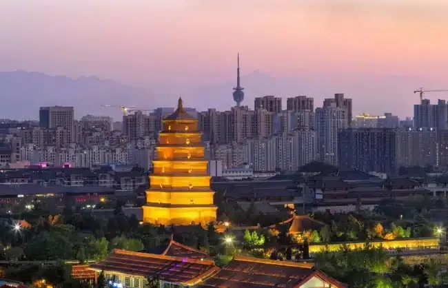Xian tours with Big Wild Goose Pagoda
