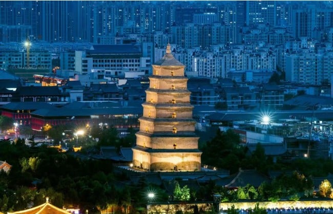 Xian Big Wild Goose Pagoda