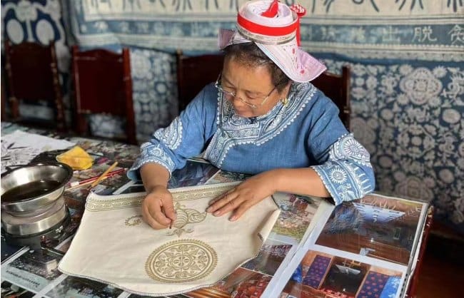 Guizhou Batik Craft Matang Gejia Village