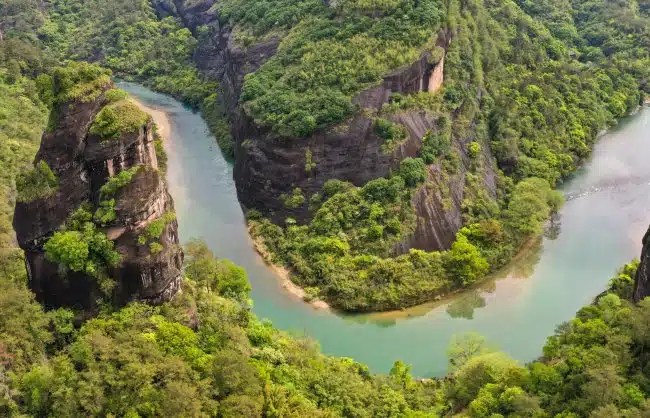 Wuyi Mountain Nine Bend Stream