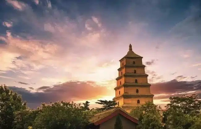 Xian-Big-Wild-Goose-Pagoda - China Xian Tour: Private & Tailor-Made China Tours Xian Big Wild Goose Pagoda